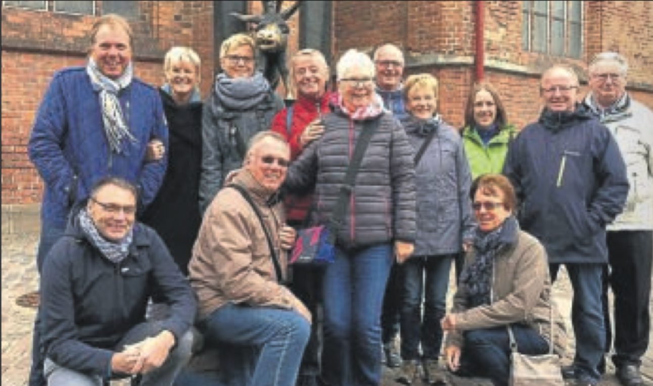 Reisegruppe am Rigaer Dom